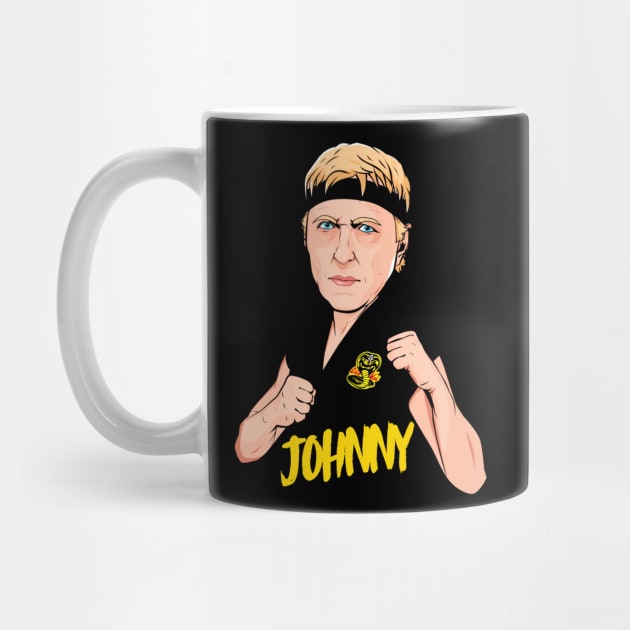 Johnny Lawrence Cobra Kai by portraiteam